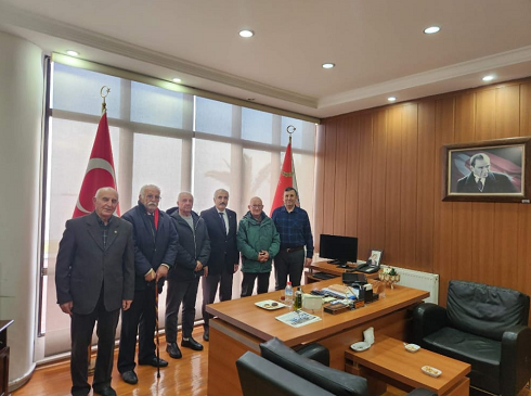 KYÇ Türkiye Polis Emekliler Derneği İzmir Şube Başkanı Altan Yenice ve Dernek üyeleri Hayırlı Olsun Ziyaretinde Bulunmuşlardır. 28.02.2025
